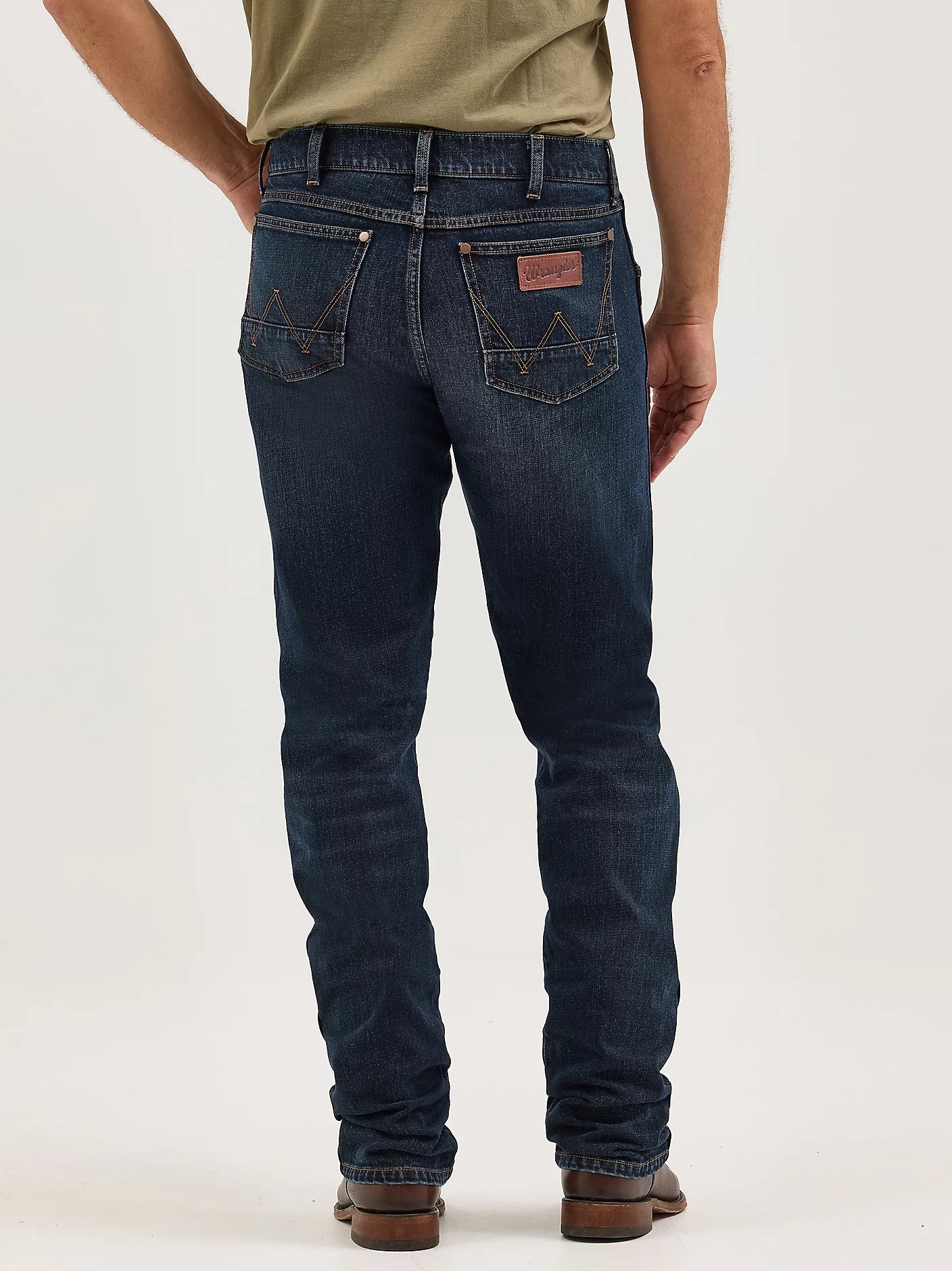 Men's Straight Fit Dark Blue Black Jean DL4363