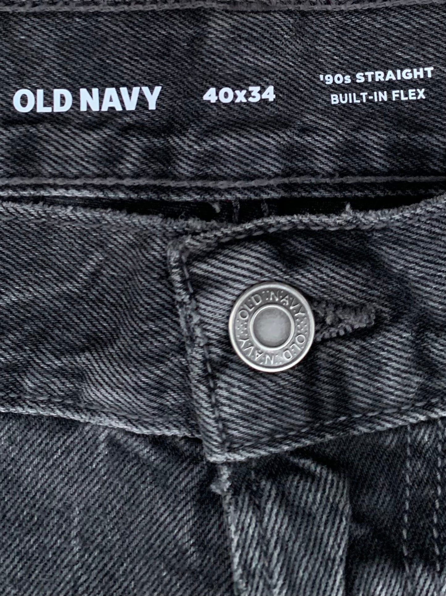 Men's Straight Fit Dark Grey Jean DL4368
