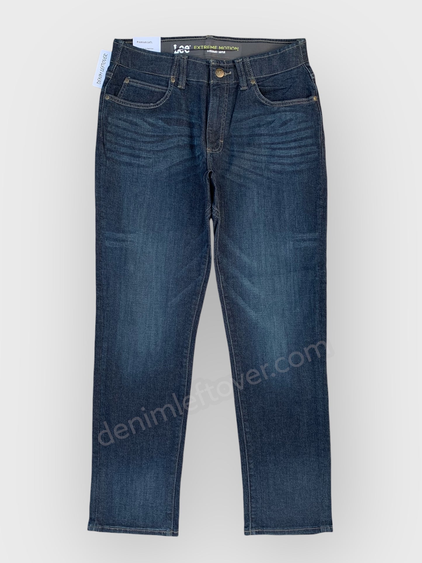 Men's Straight Taper Fit Dark Blue Jean DL4395