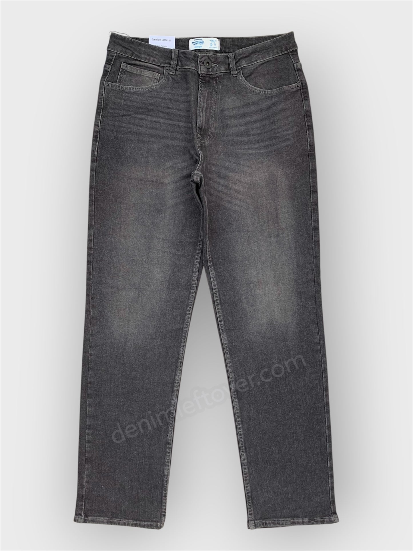 Men's Straight Fit Dark Grey Jean DL4477