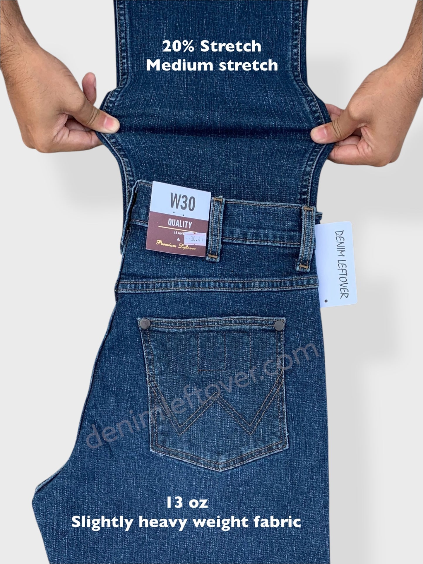 Men's Straight Fit Dark Blue Jean DL4390
