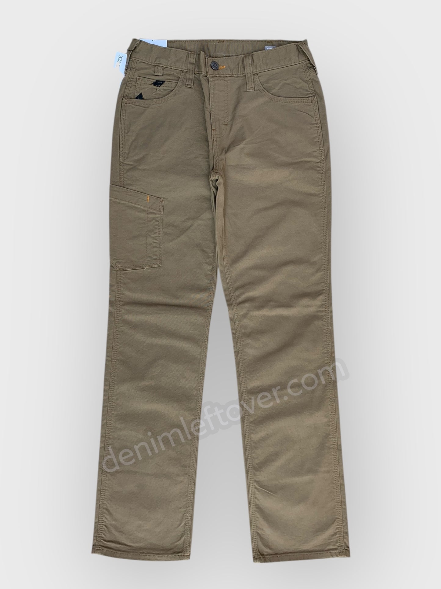 Men's Straight Fit Camel Color Cotton Jean DL4392