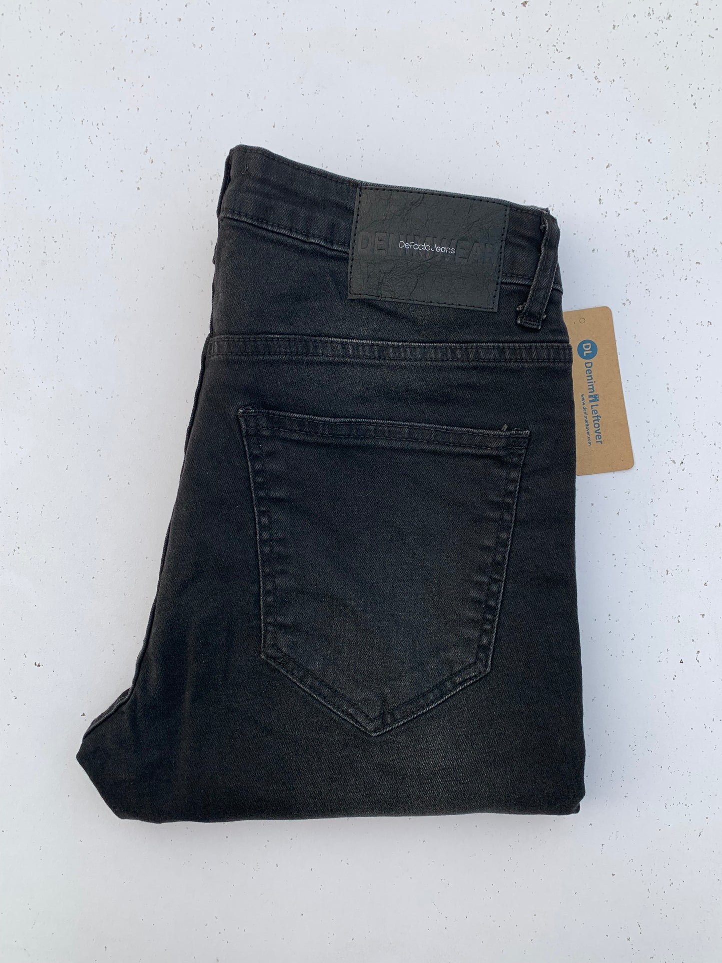 Men's Slim Fit Diamond Black Jean DL4268 (MINOR FAULT)