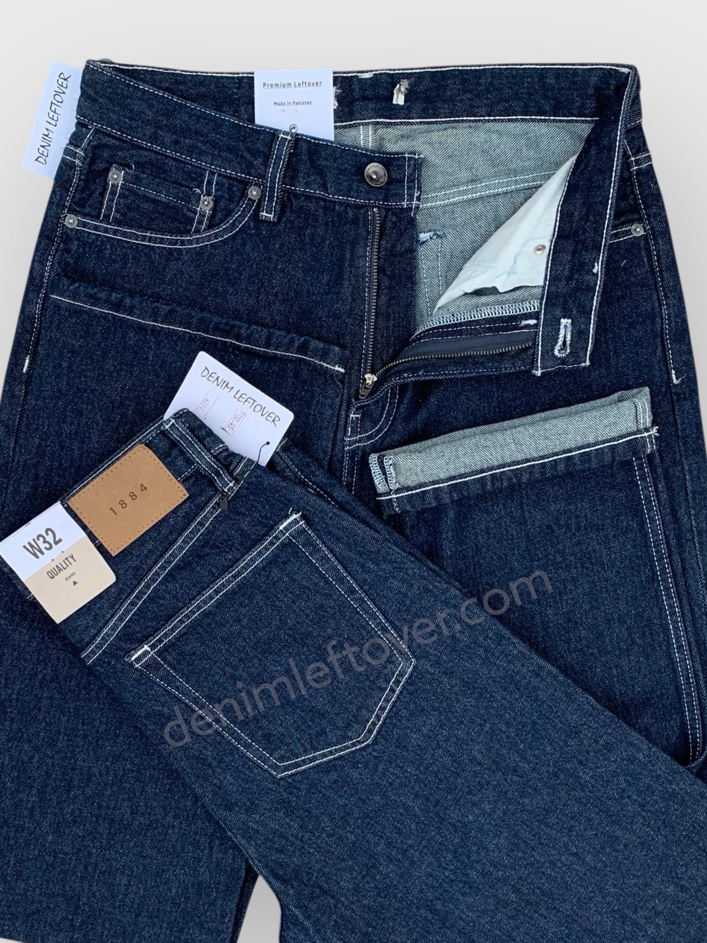 Men's Relaxed Fit Dark Blue Jean DL4394 (Non Stretch)