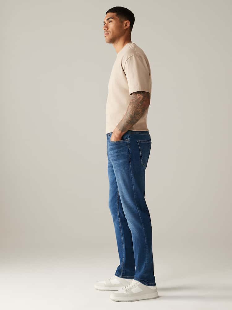 Men's Slim Fit Medium Blue Jean DL4338