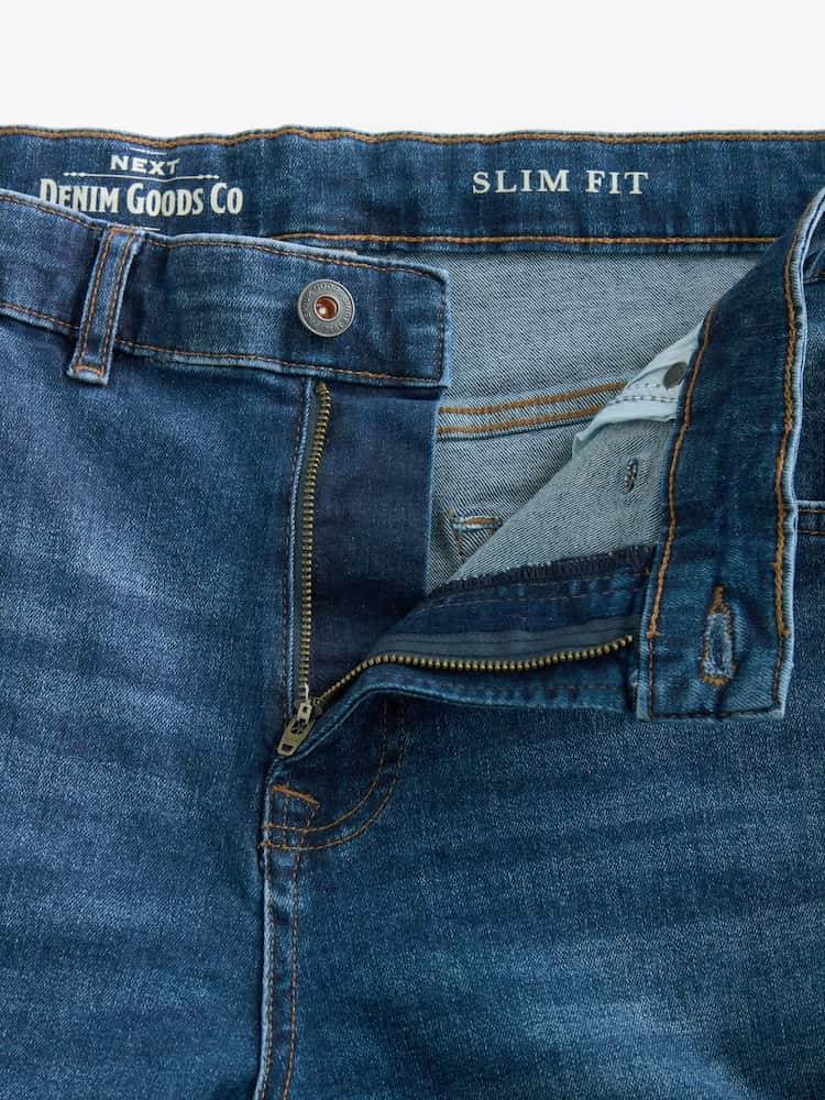 Men's Slim Fit Medium Blue Jean DL4338