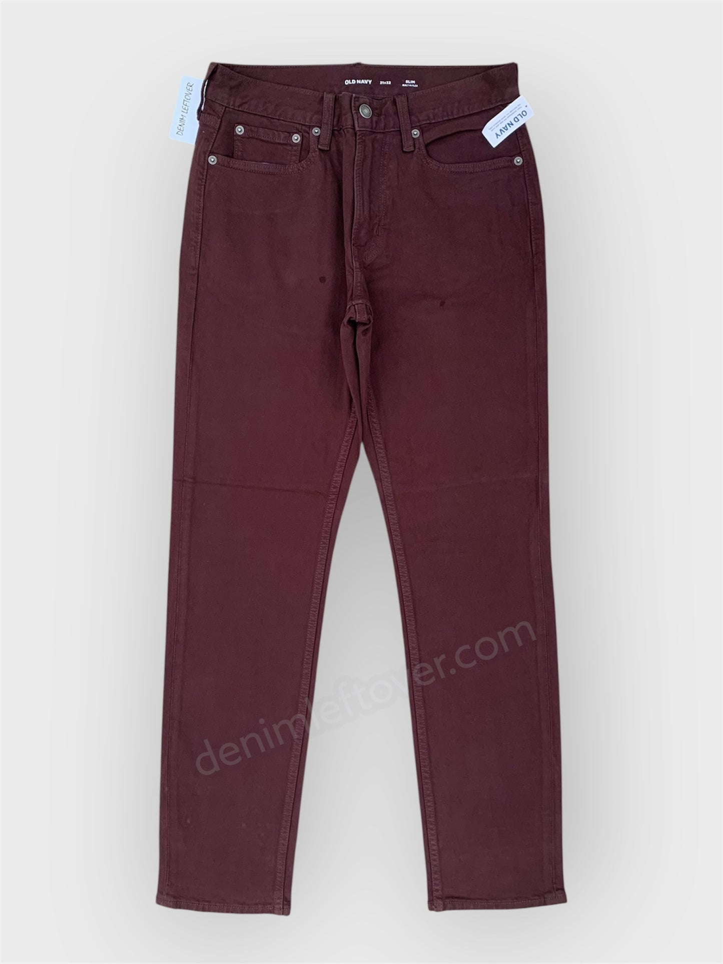 Men's Slim Fit Maroon Jean DL4458