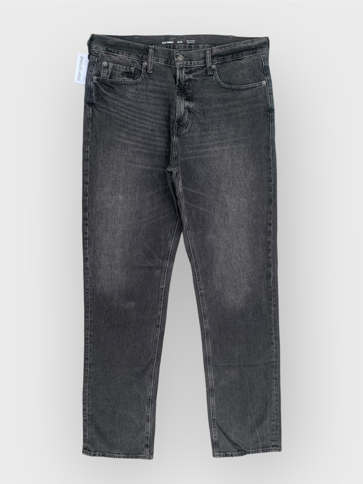 Men's Straight Fit Dark Grey Jean DL4368