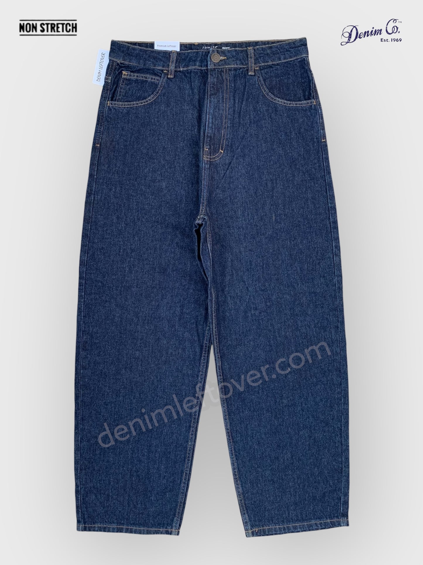 Men's Baggy Fit Dark Blue Jean DL4387 (Non Stretch)
