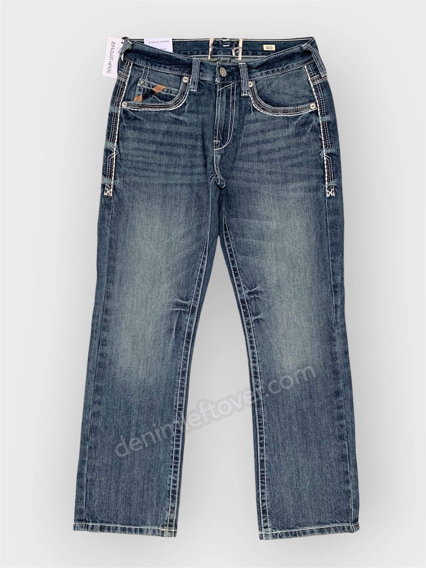 Men's Relaxed Bootcut Fit Tinted Blue Jean DL4456 (Non Stretch) (Minor Fault)