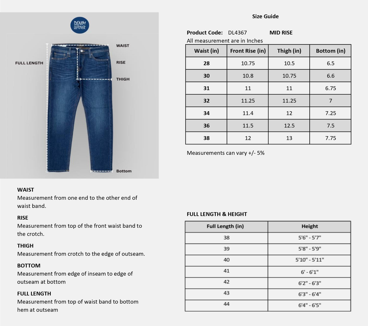 Men's Straight Fit Dark Grey Jean DL4367