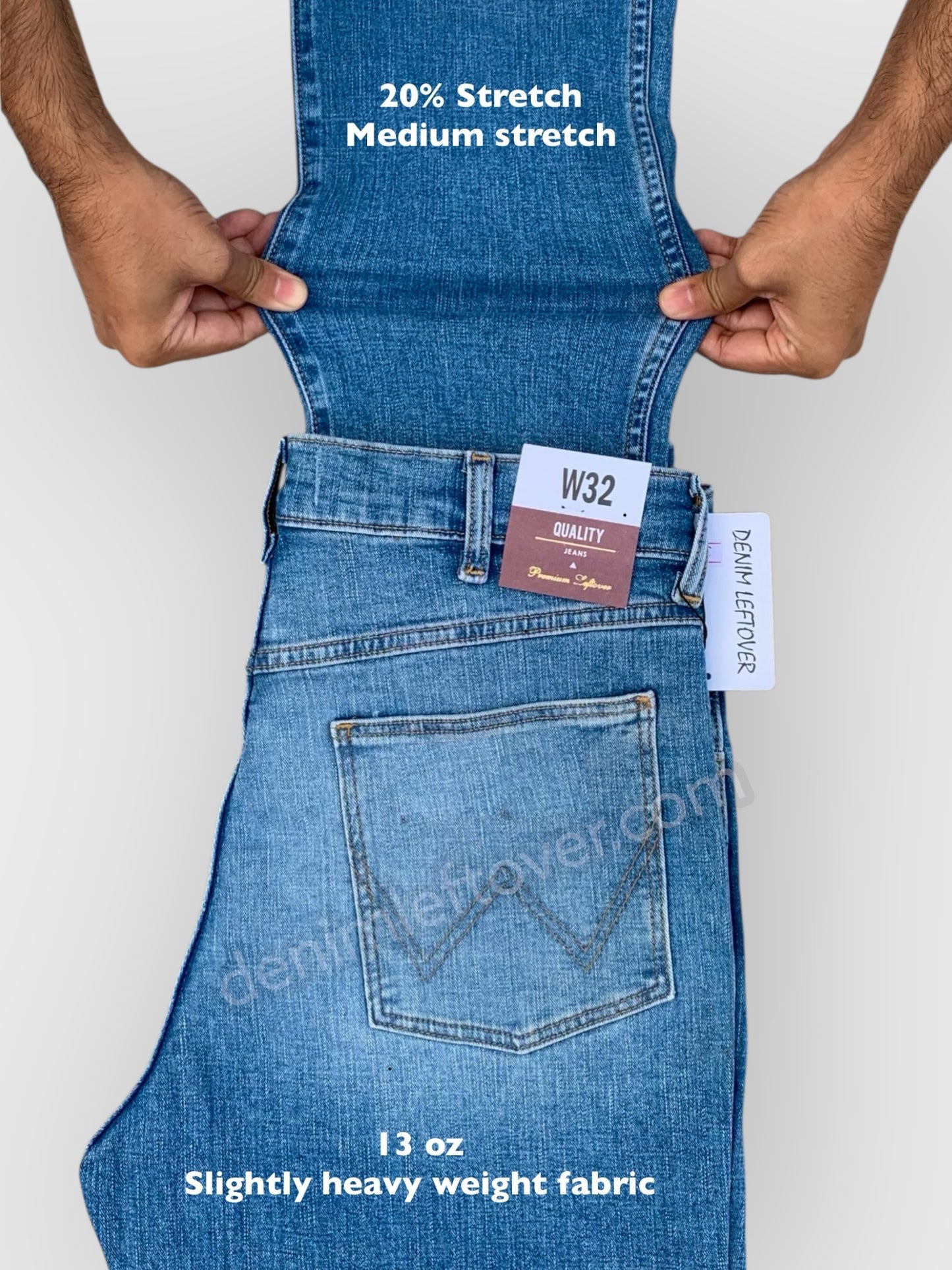 Men's Slim Fit Light Blue Jean DL4391