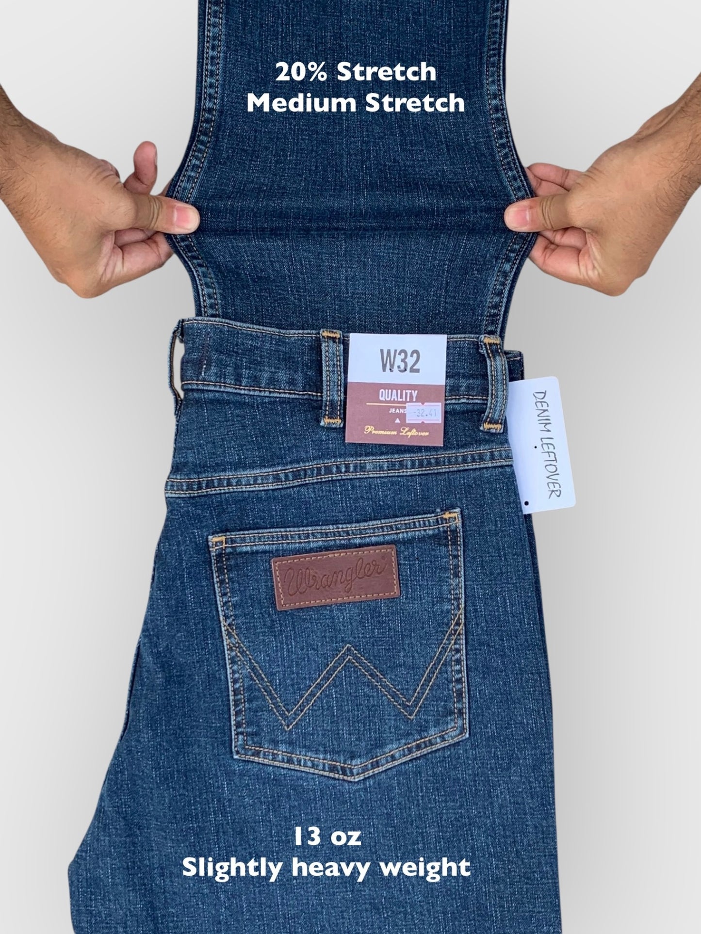 Men's Straight Fit Dark Blue Jean DL4370