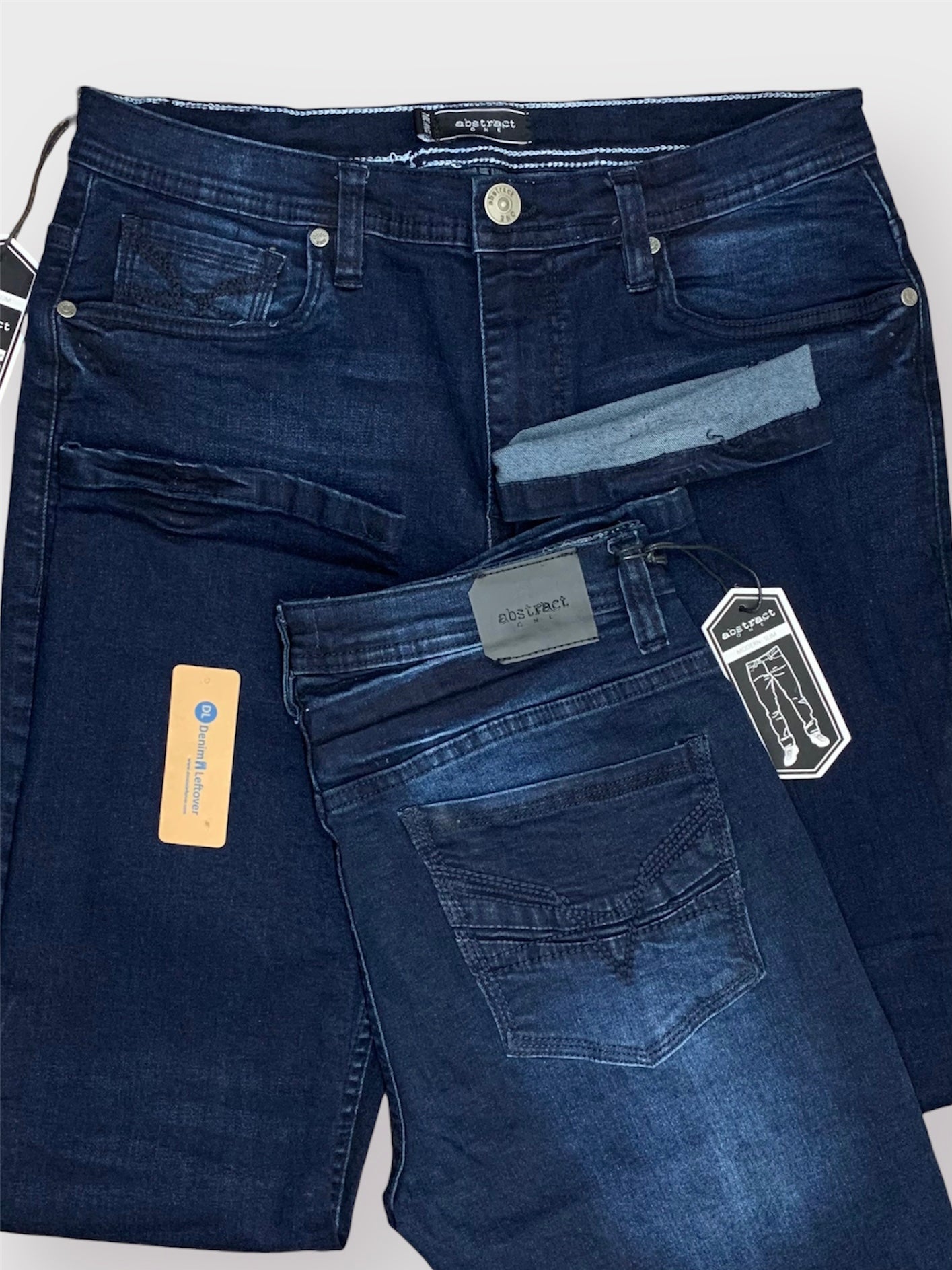 Men's Slim Fit Dark Blue Jean DL4264