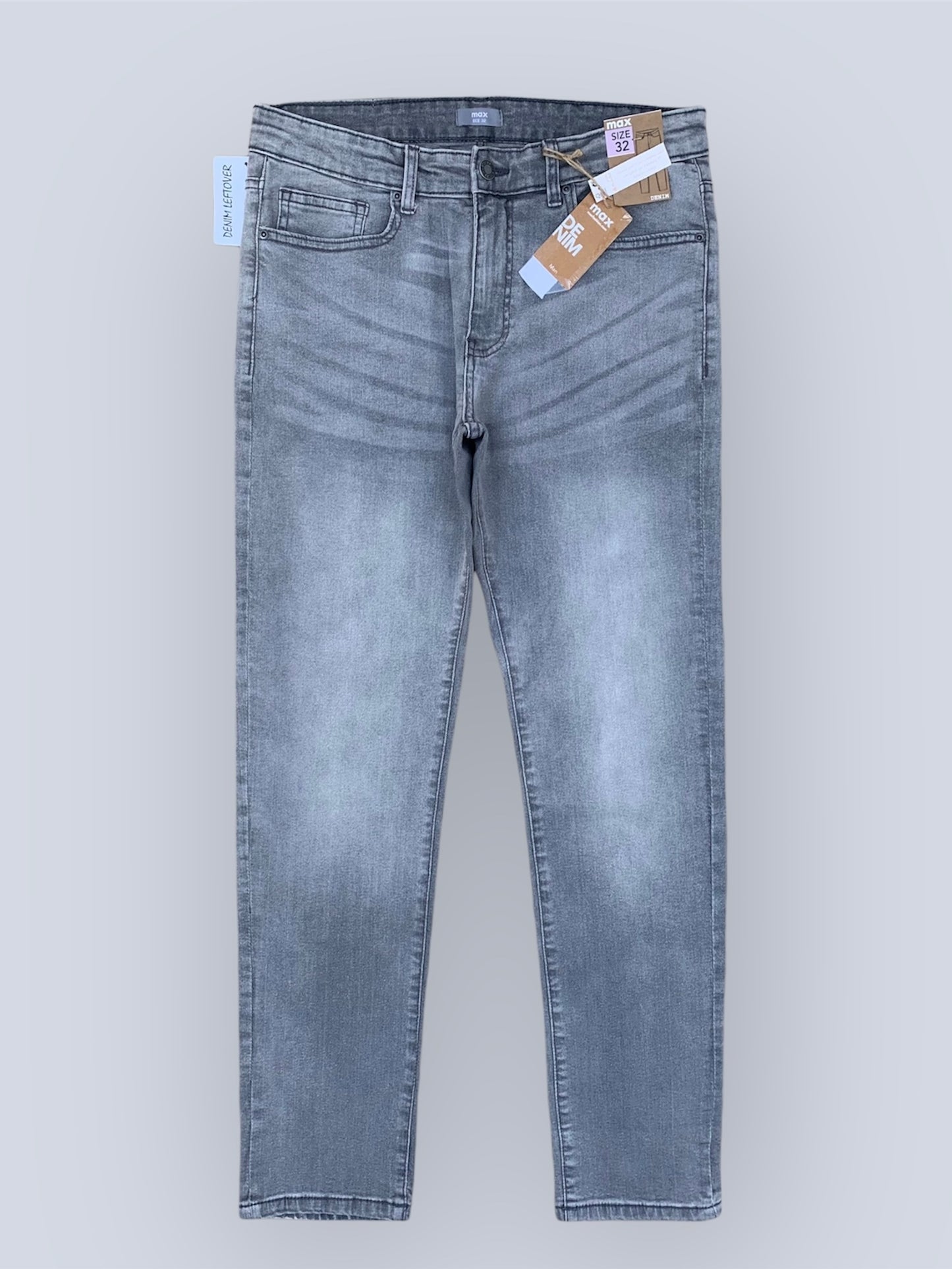 Men's Slim Fit Light Grey Jean DL4344