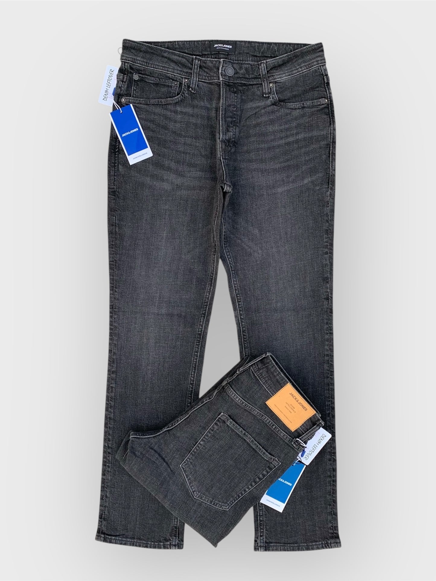 Men's Straight Fit Dark Grey Jean DL4367
