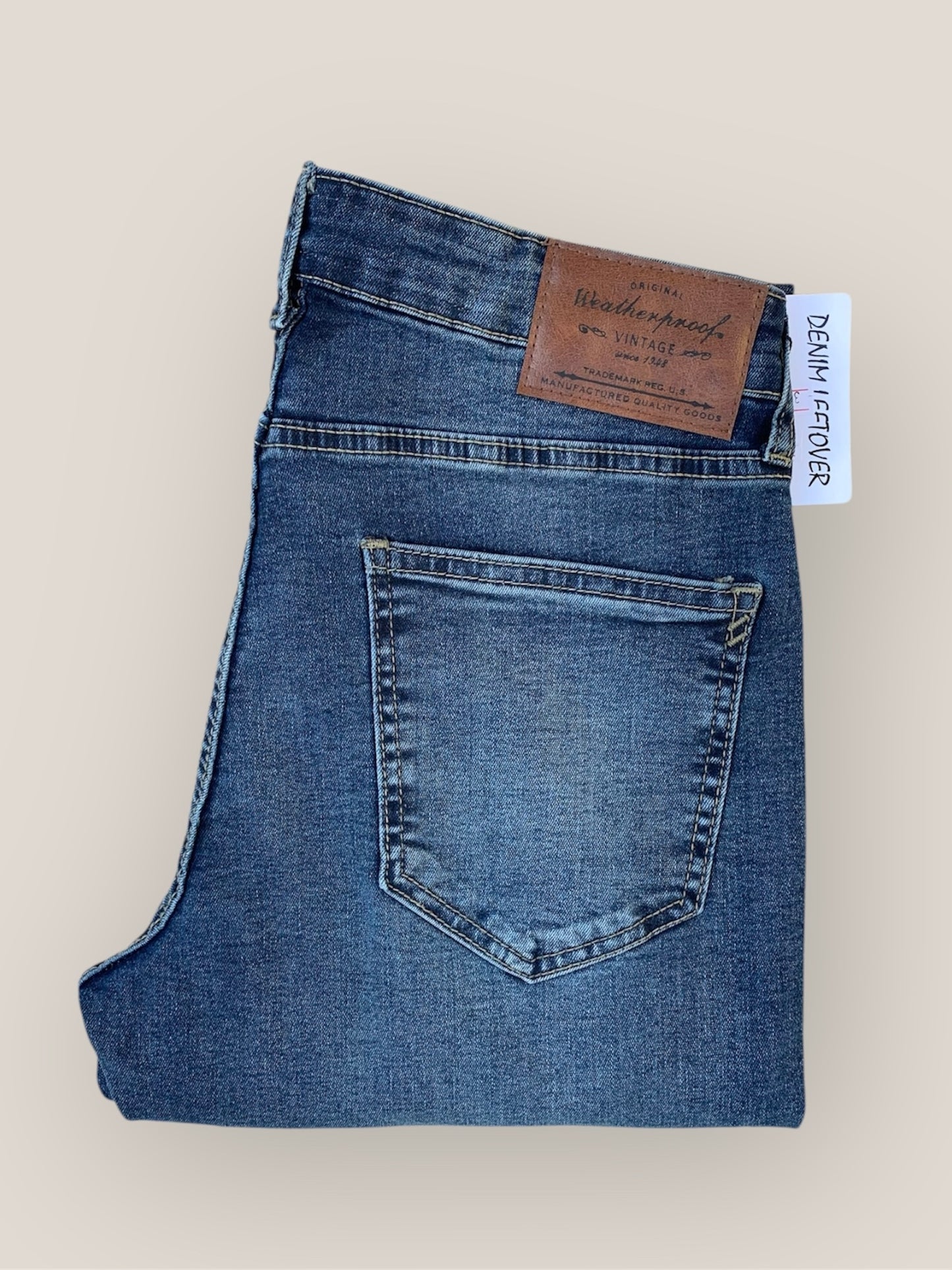 Men's Straight Fit Dark Blue Jean DL4345
