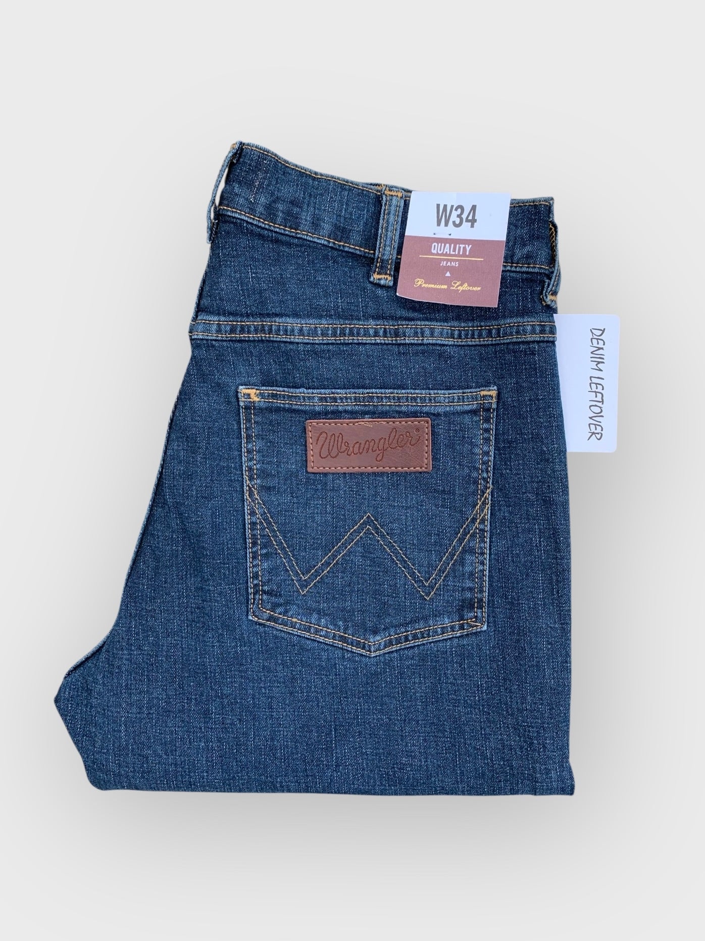 Men's Straight Fit Dark Blue Jean DL4370
