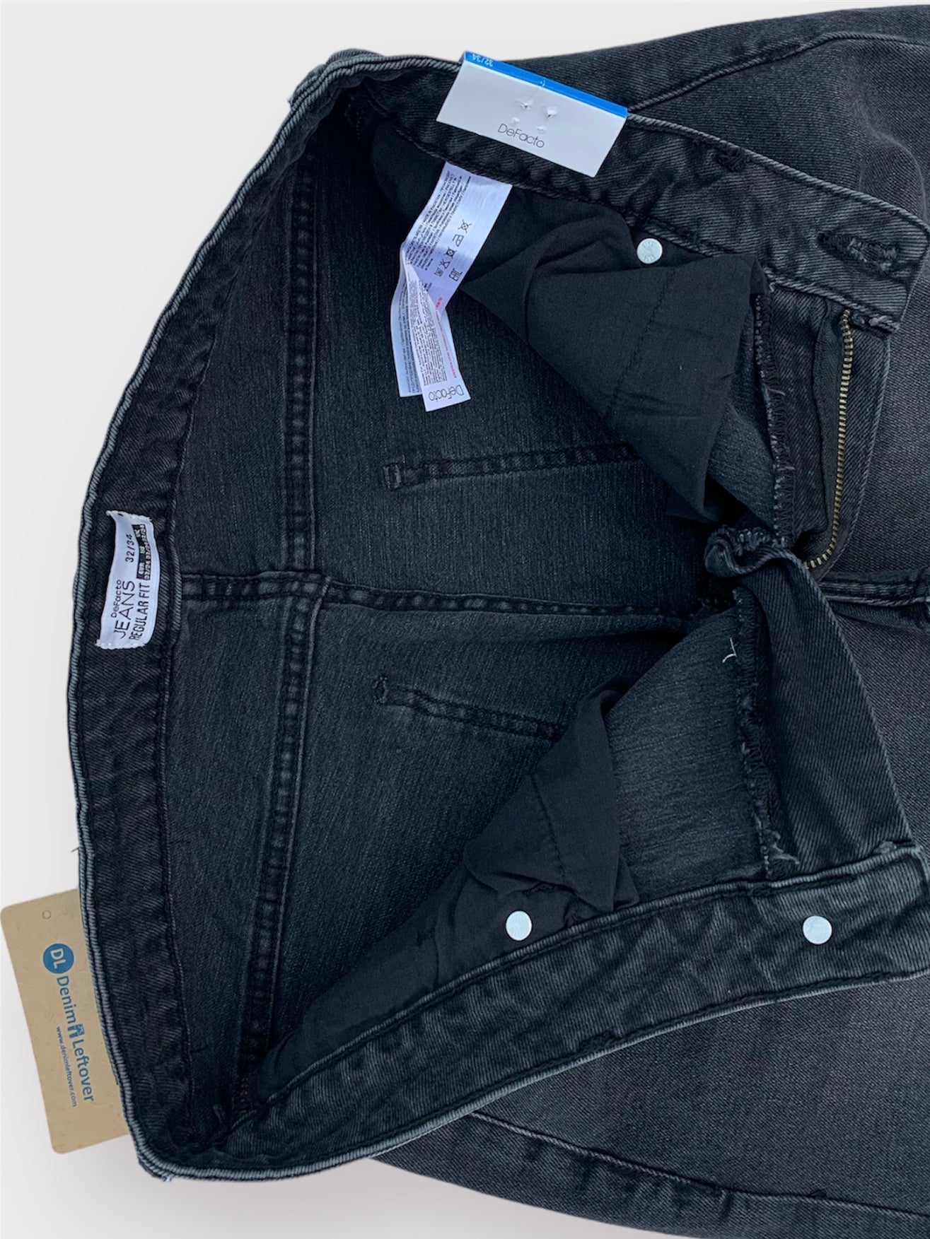Men's Regular Fit Charcoal Black Jean DL4262