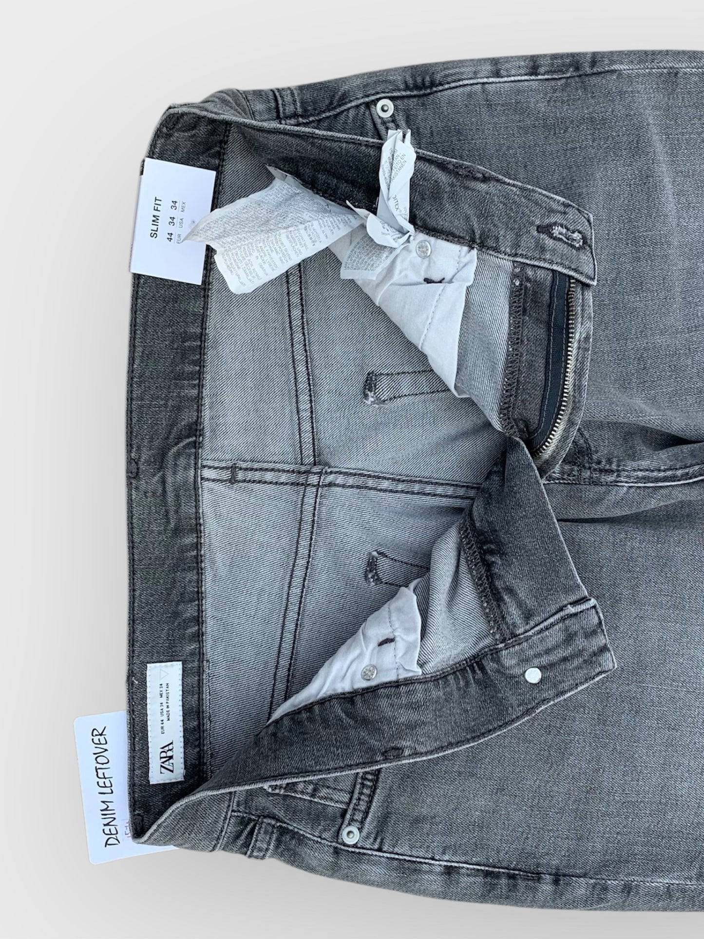Men's Slim Fit Light Grey Jean DL4352