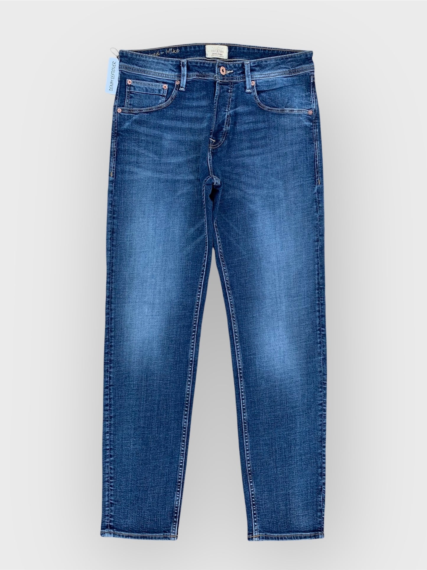 Men's Regular Tapered Fit Medium Blue Jean DL4343