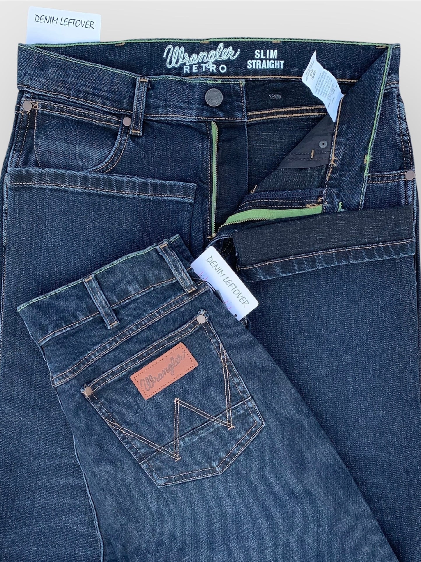 Men's Straight Fit Dark Blue Black Jean DL4363