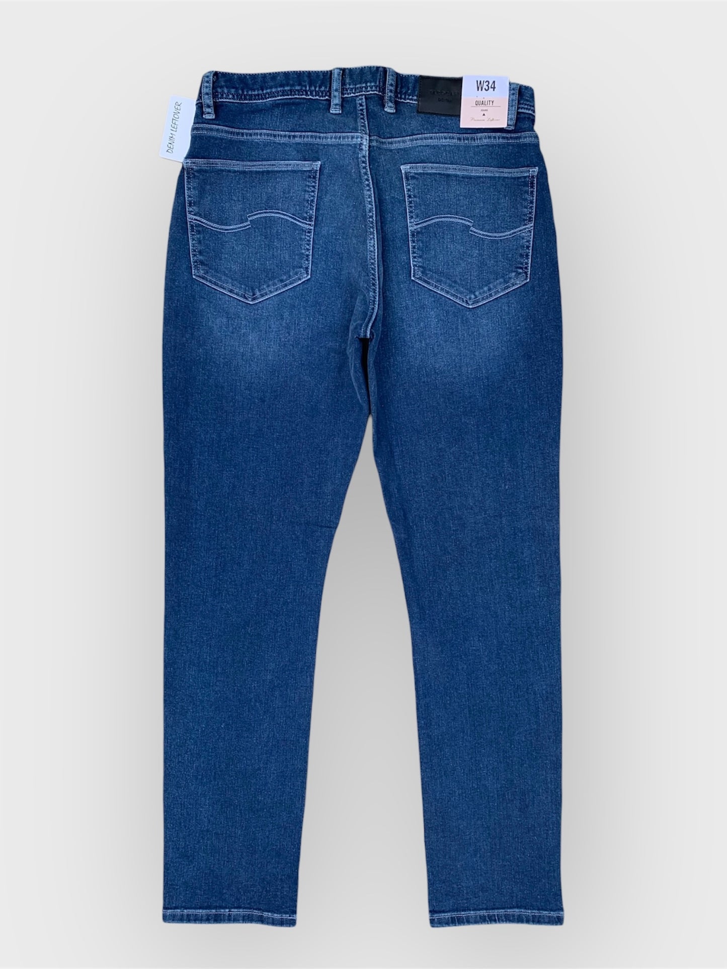 Men's Straight Fit Medium Blue Jean DL4316