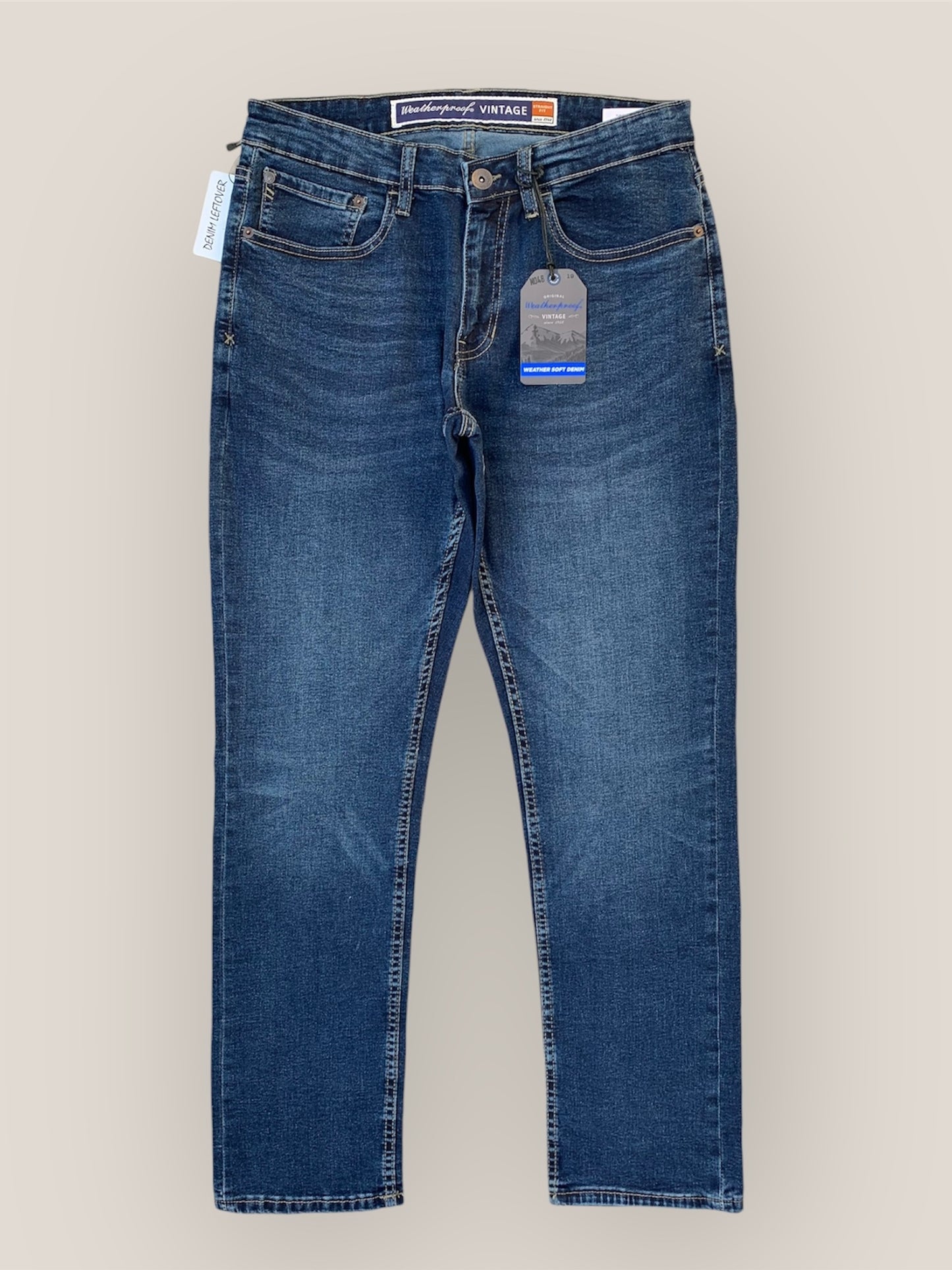 Men's Straight Fit Dark Blue Jean DL4345