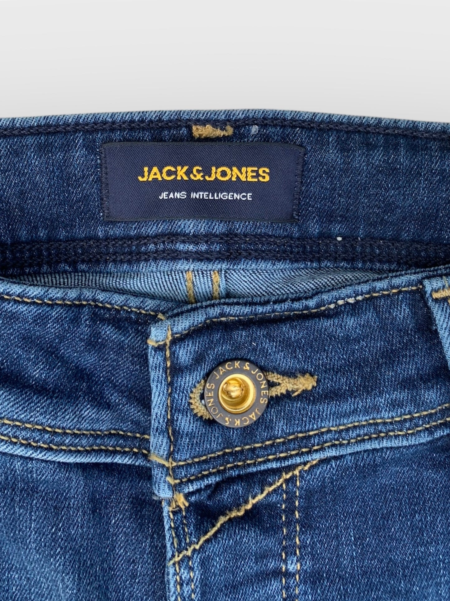 Men's Slim Fit Medium Blue Jean DL4351