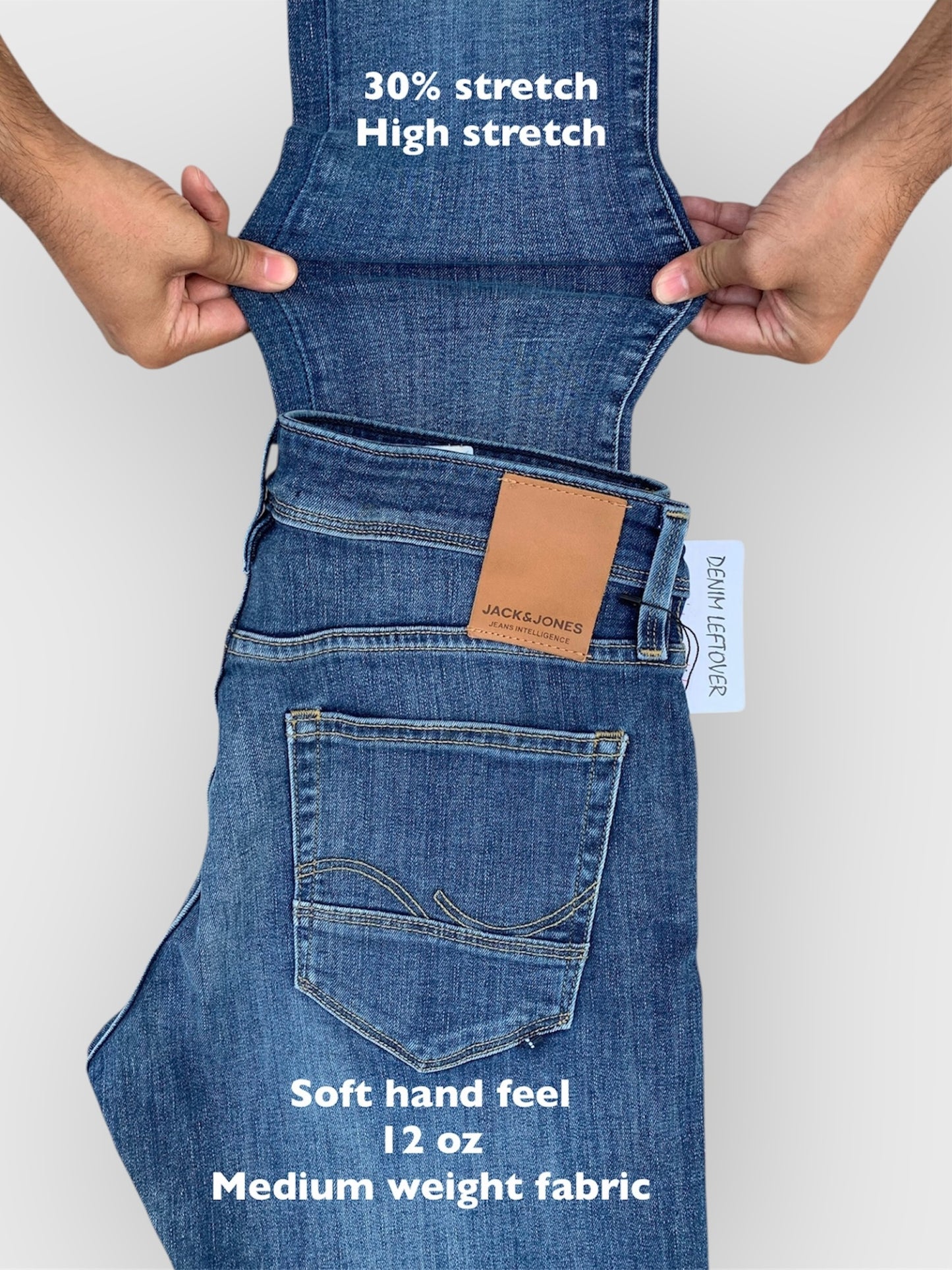 Men's Slim Fit Medium Blue Jean DL4351