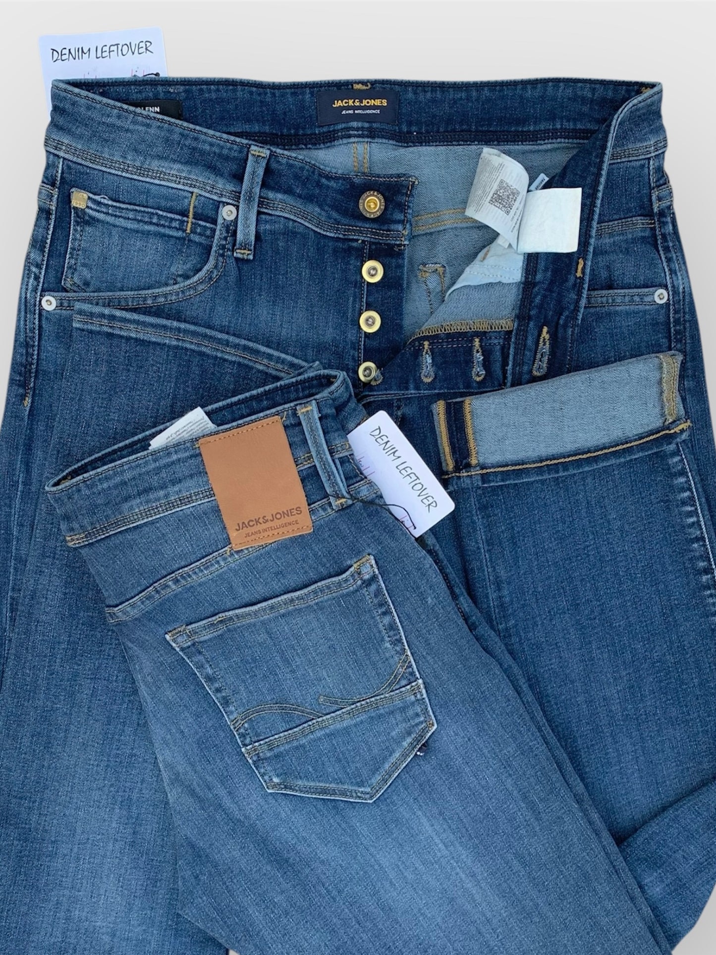 Men's Slim Fit Medium Blue Jean DL4351