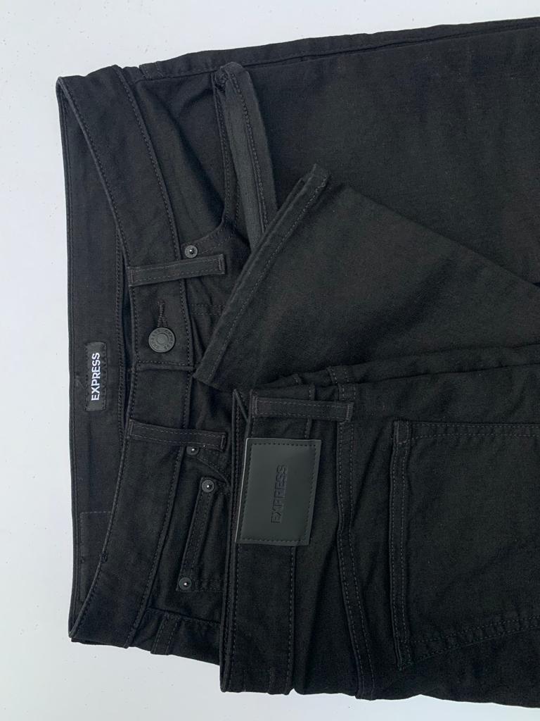 Men's Slim Fit Black Jeans DL4177 (Minor Fault)