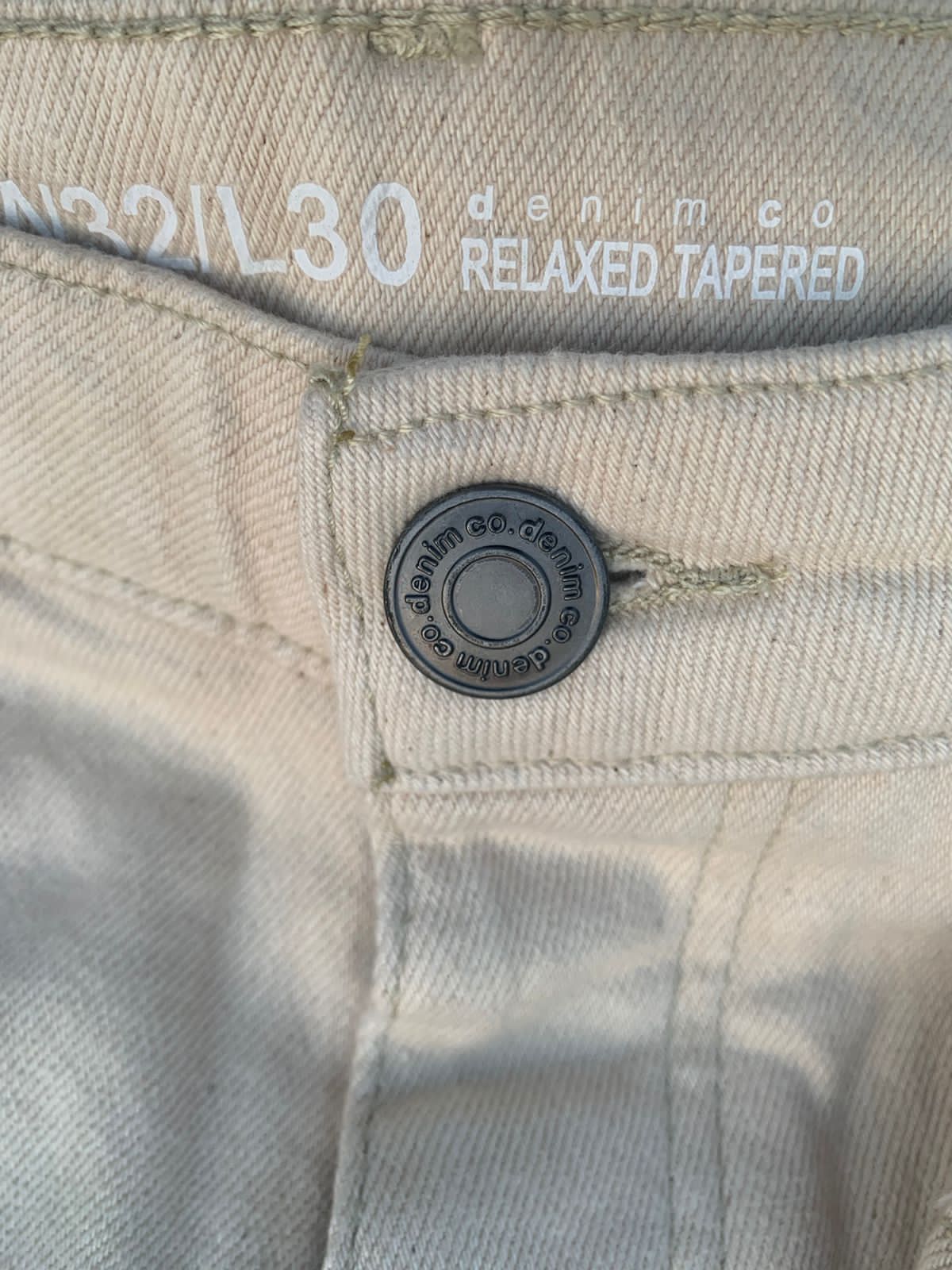 Men's Straight Fit Beige Color Jean DL4310 (Minor Fault)
