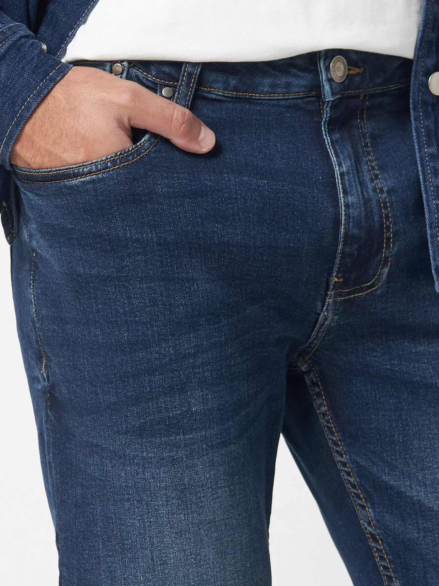 Men's Slim Fit Medium Blue Jean DL4261