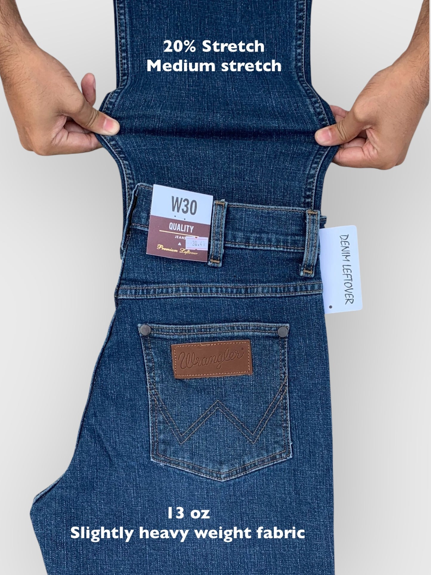 Men's Straight Fit Dark Blue Jean DL4371