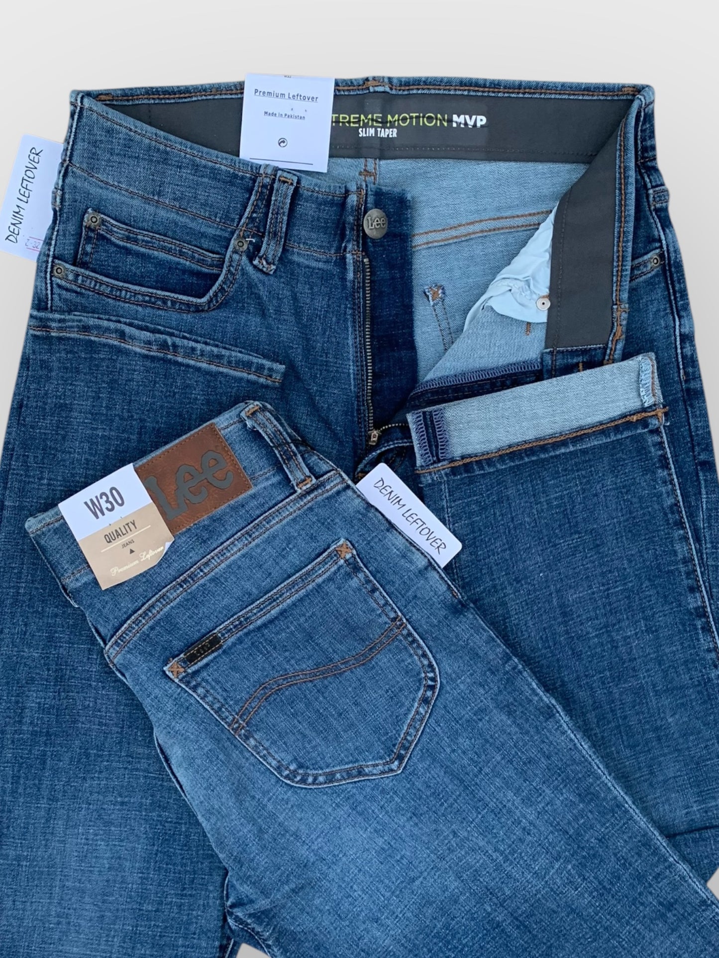 Men's Slim Fit Medium Blue Jean DL4377