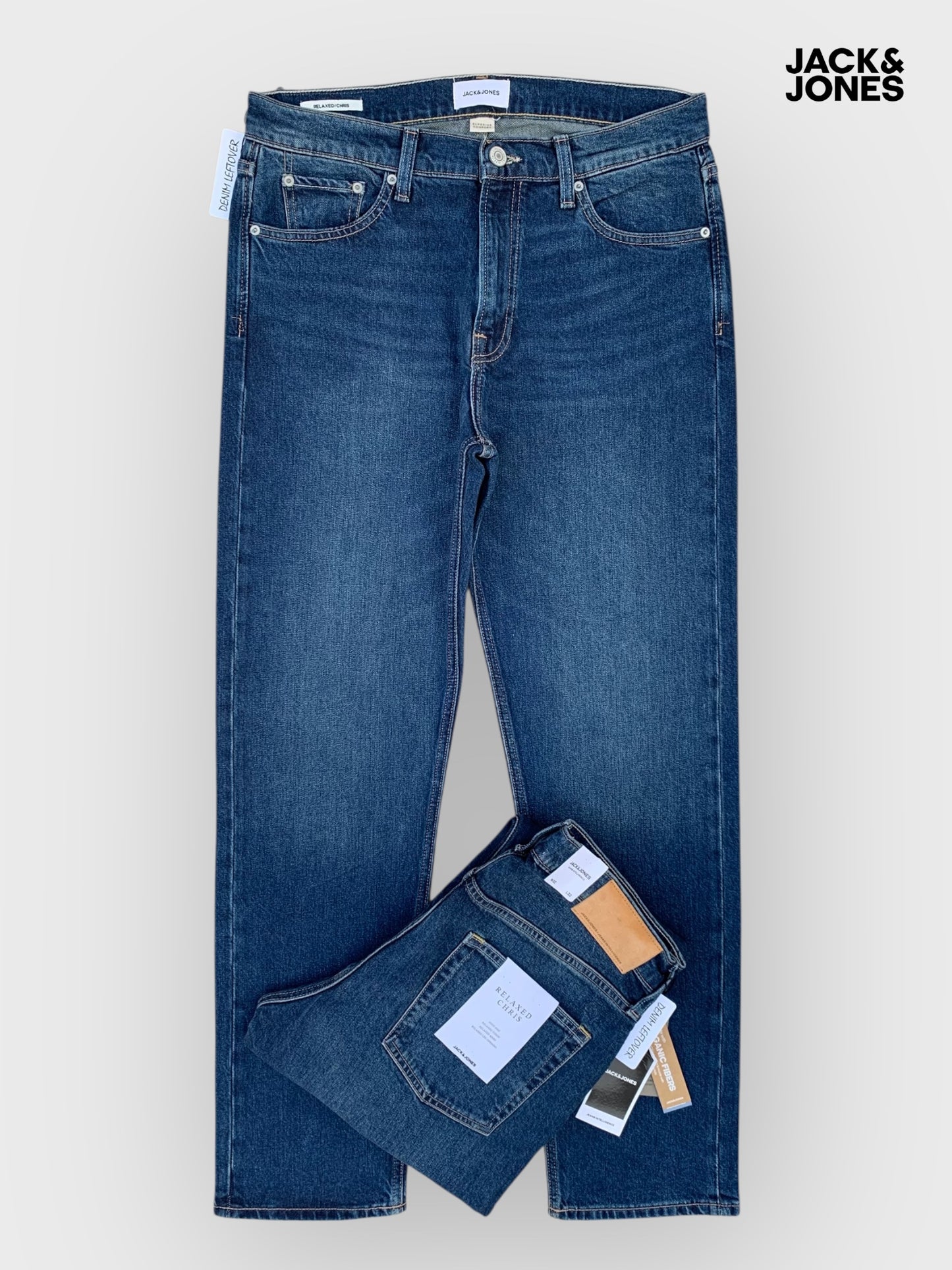 Men's Relaxed Fit Dark Blue Jean DL4369