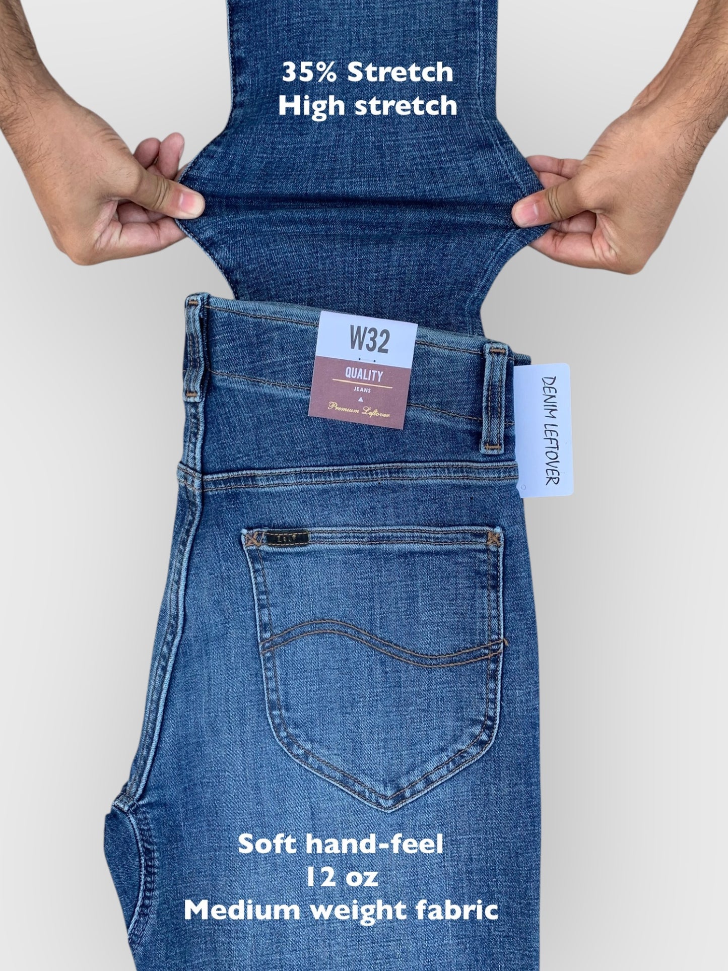 Men's Slim Fit Medium Blue Jean DL4378