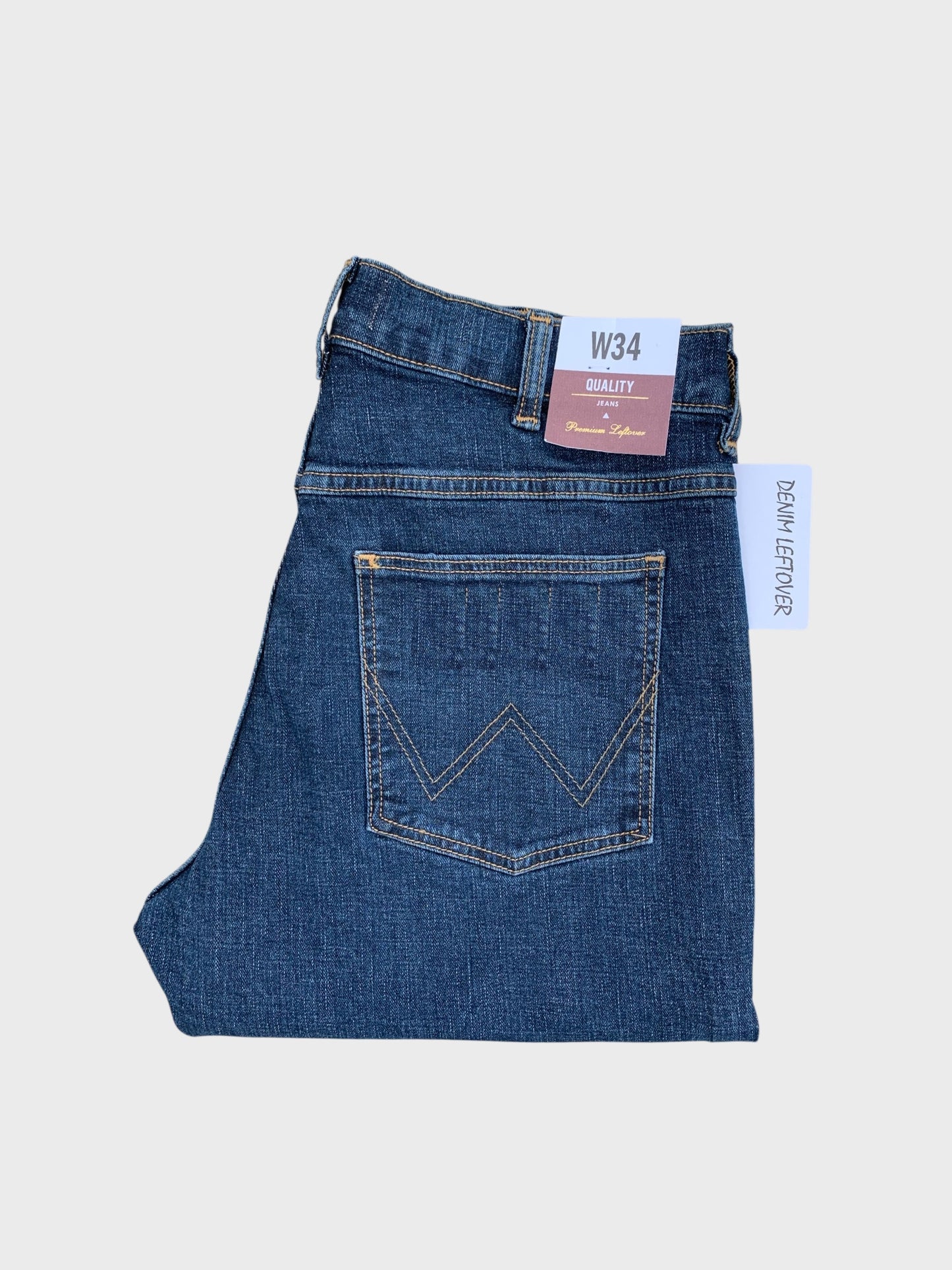 Men's Straight Fit Dark Blue Jean DL4379
