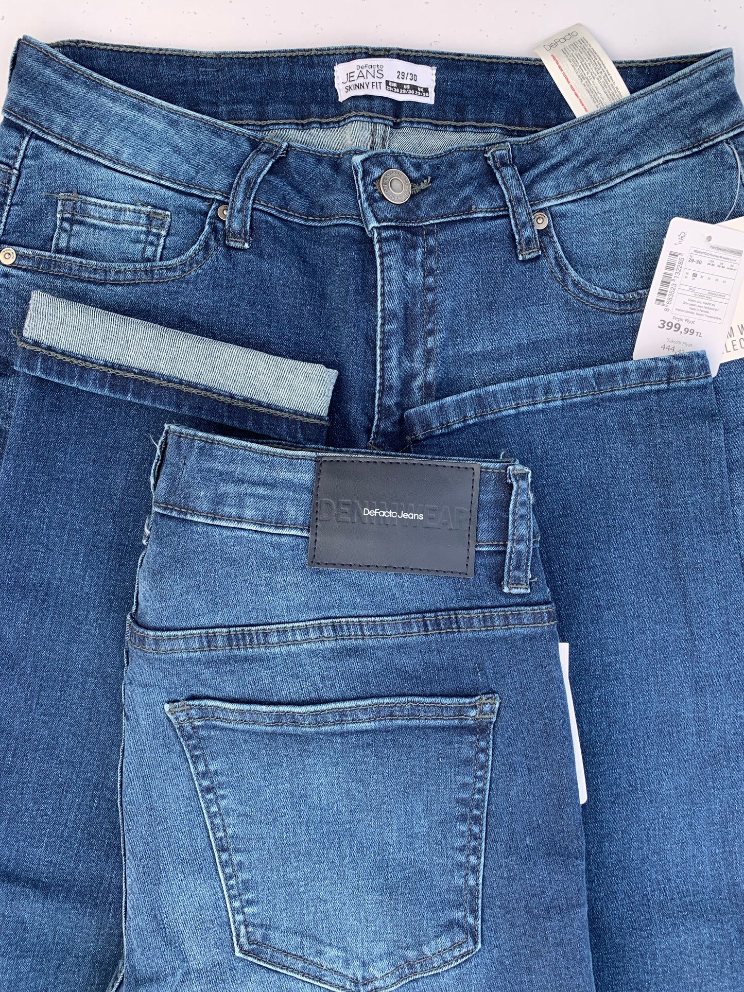 Men's Skinny Fit Medium Blue Jeans DL4173