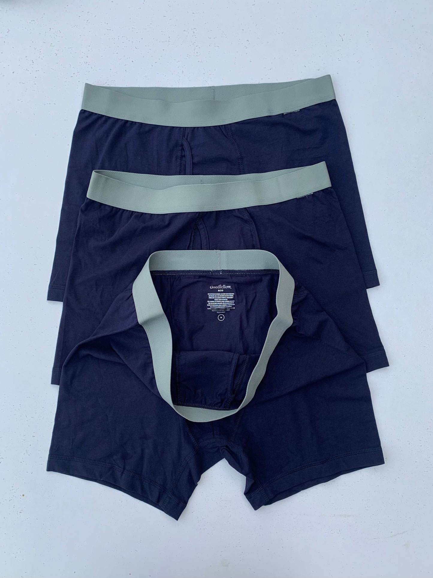 3 Pack Super Soft Boxers - Navy DLB385
