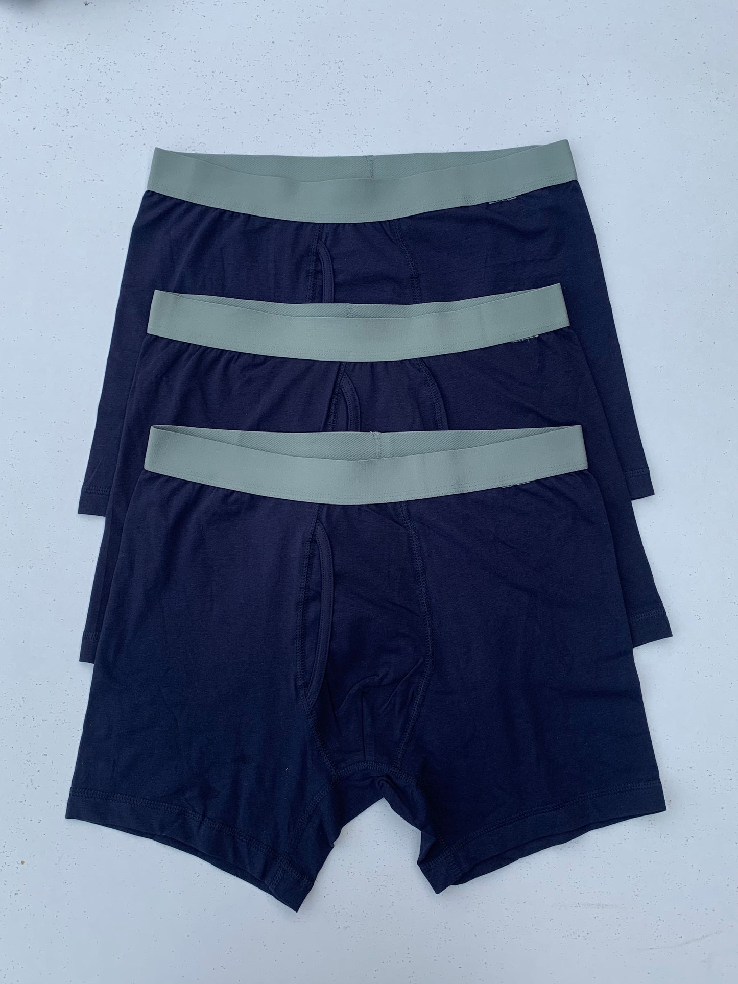 3 Pack Super Soft Boxers - Navy DLB385