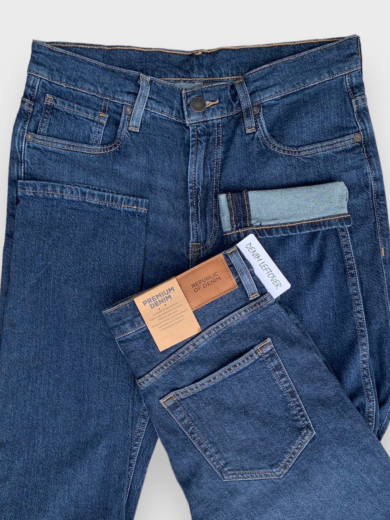 Men's Slim Fit Medium Blue Jean DL4279