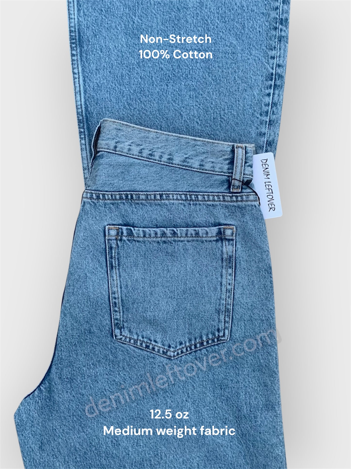 Women's Baggy/Balloon Fit Light Blue Jean DLW388 (Non Stretch) (Minor Fault)