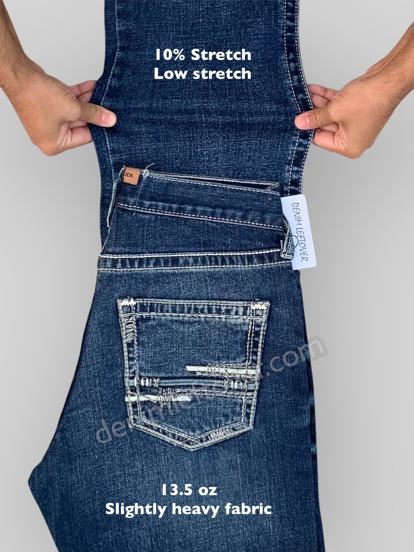 Men's Relaxed Fit Dark Blue Jean DL4396