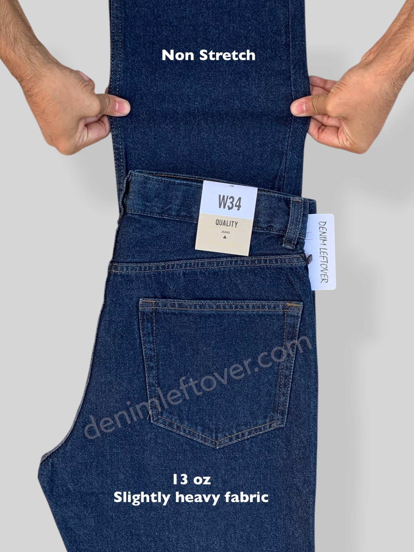 Men's Straight Fit Dark Blue Jean DL4401 (Non Stretch)