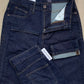 Men's Slim Fit Dark Blue Denim Jean DL4490