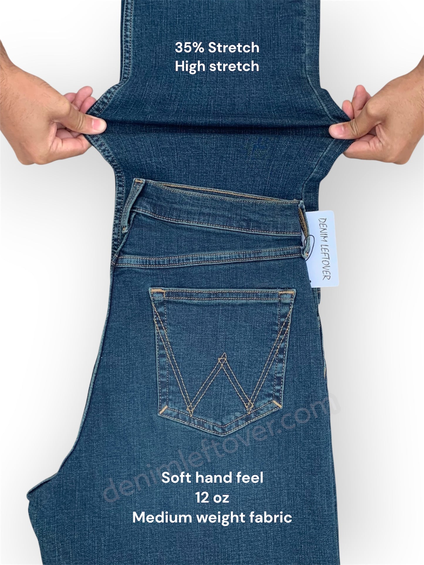 Men's Relaxed Bootcut Fit Dark Blue Jean DL4460