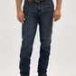 Men's Straight Fit Dark Blue Black Jean DL4363