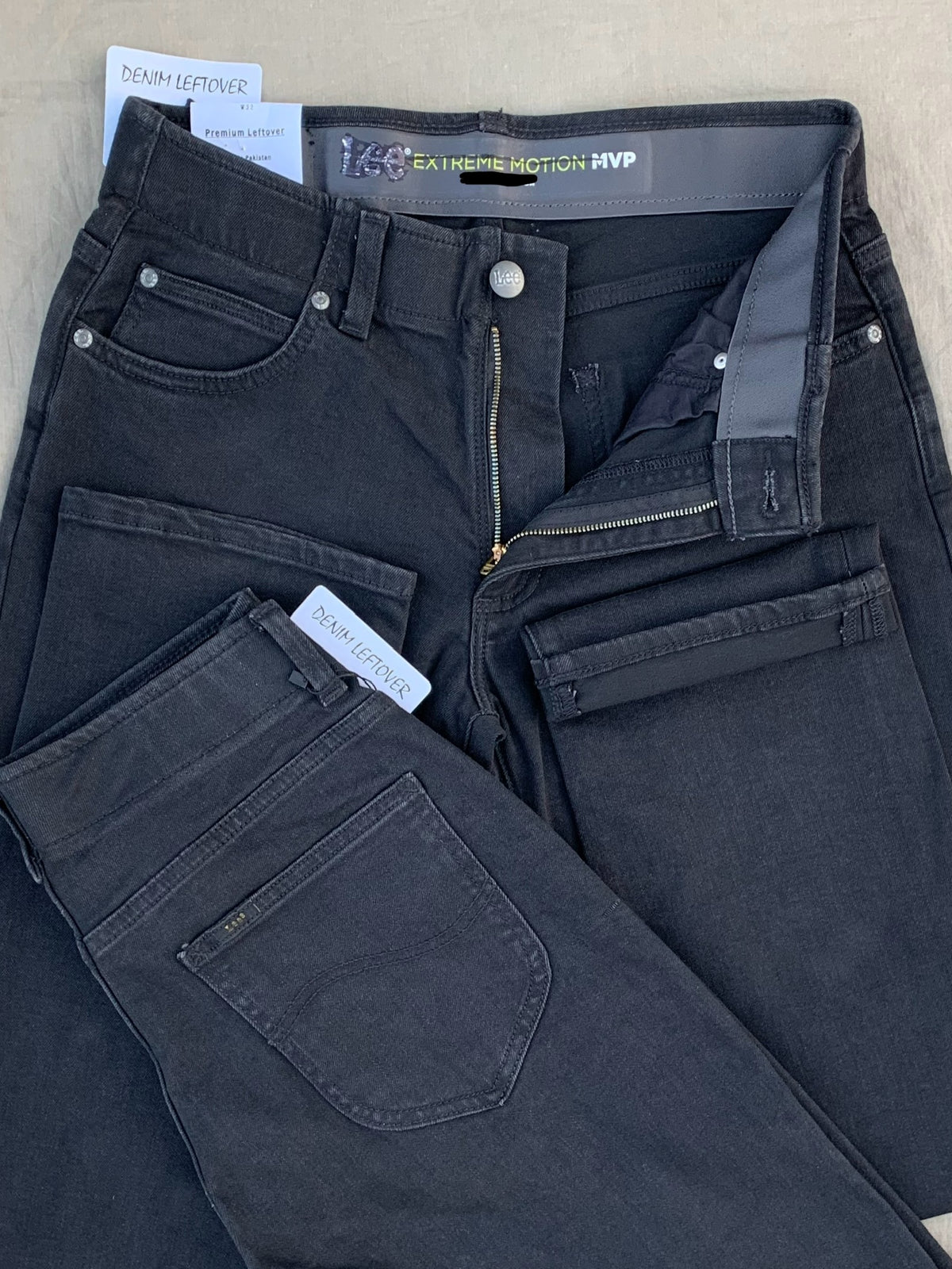 Men's Slim Taper Fit Diamond Black Jean DL4436